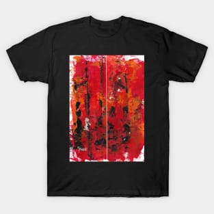 Red abstract 4 T-Shirt